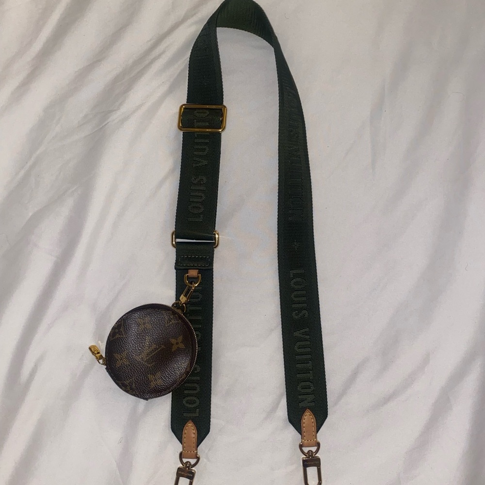 Authentic Louis Vuitton khaki nylon bandoulière - Picture 4 of 9